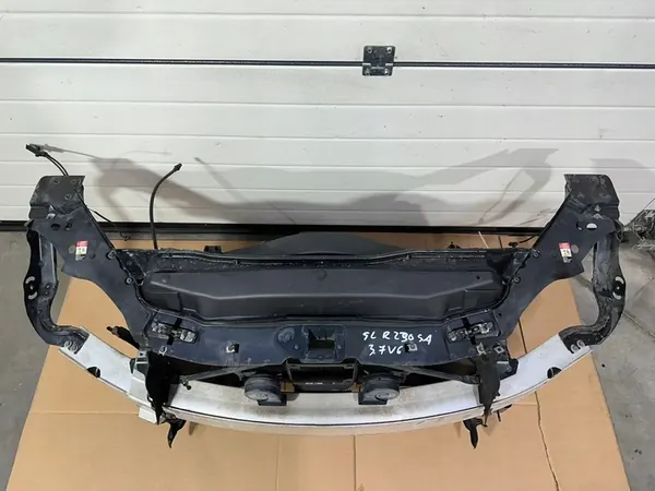 Painel frontal, radiador, ventilador, reforço Mercedes SL R230 image 8