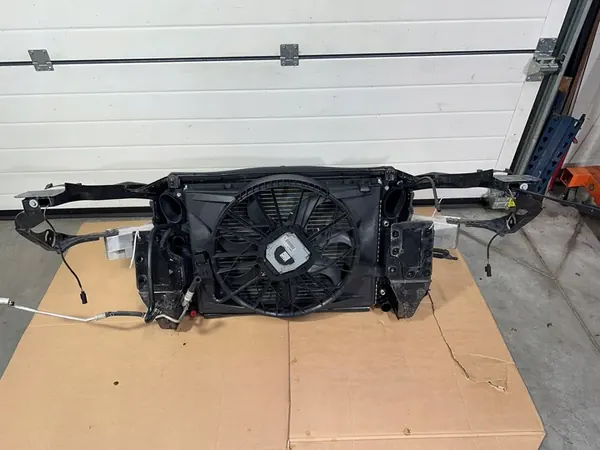 Painel frontal, radiador, ventilador, reforço Mercedes SL R230 image 9