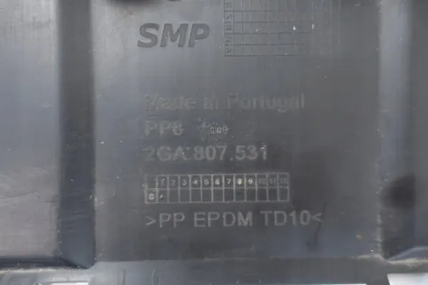 OEM 2GA807531 Etupuskurin Spoileri VW T-Rocille image 7