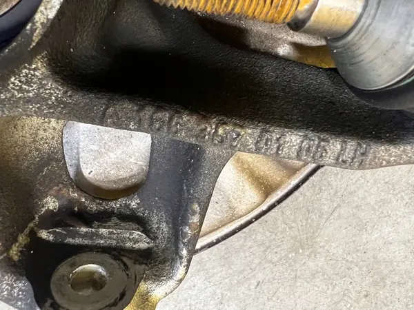 Snodo disco freno posteriore sinistro Mercedes GL X166 4.7 V8 4MATIC image 7