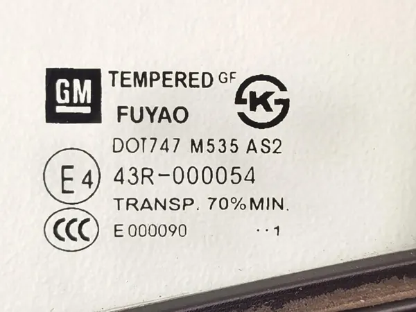 Zijruit OEM 43R000054 links voor Chevrolet Spark image 4