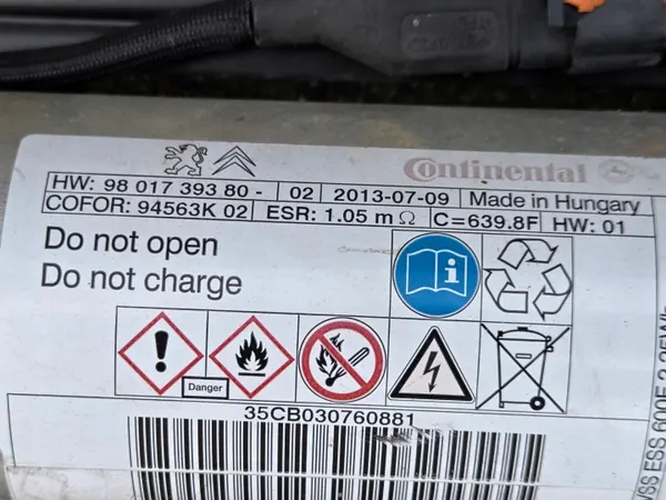 Système Start-Stop OEM 9801739380 pour Peugeot 208/2008 image 8