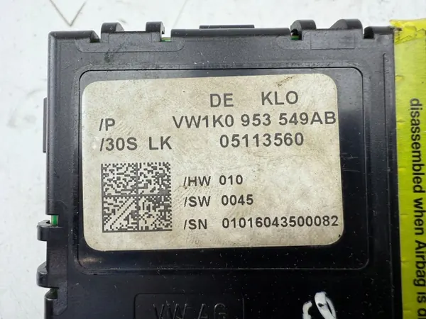 Módulo direção assistida OEM 1K0953549AB image 8