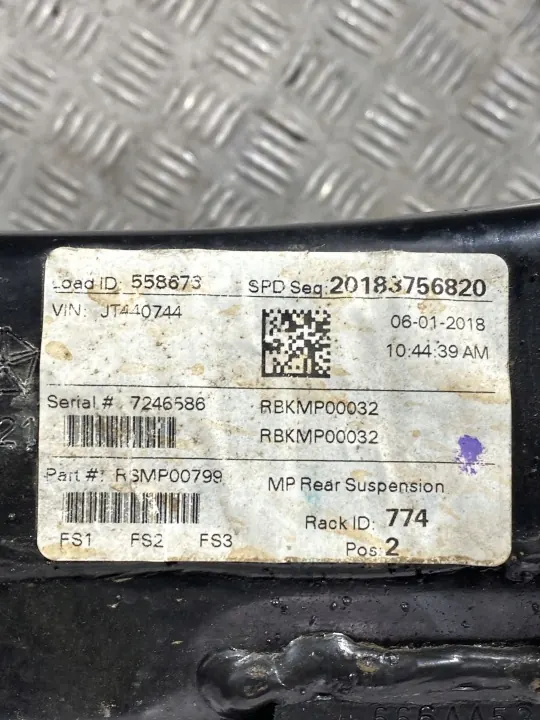 Jeep Compass Bakfjädring OEM FBZ18289 - Begagnad image 7