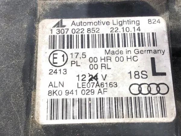 Faros Izquierdo Audi A4 B8 8K0941029AF 07-15 image 7