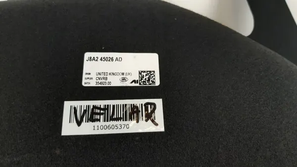 Range Rover Velar bagageutrymmesmatta OEM J8A2-45026-AD image 6
