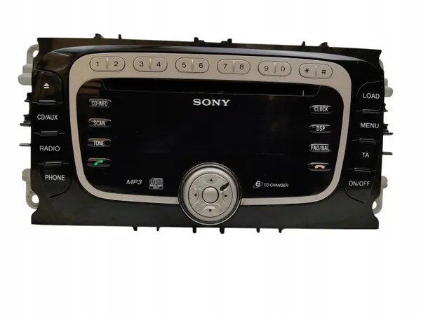 Rádio CD Sony OEM VP6M2F-18C821-FB para Ford Mondeo MK4 image 6