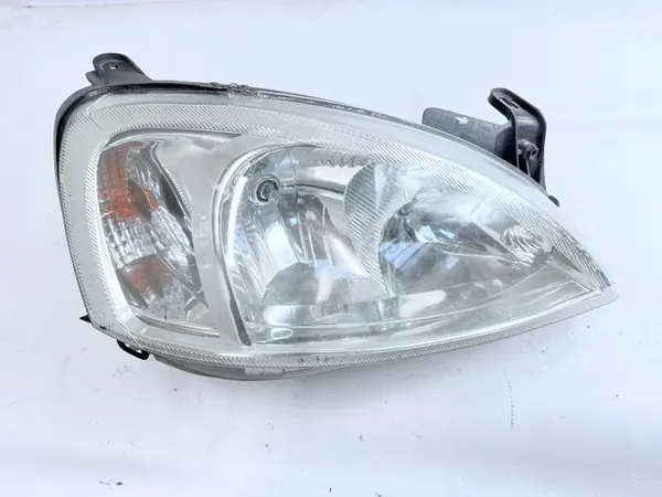 Rechter voorlamp OEM REFLEKTOR LAMPA PRAWA PRZEDNIA PRAWY PRZÓD OPEL CORSA C image 2