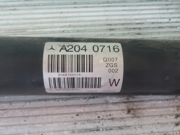 Aandrijfas OEM A2040716 Mercedes C-Klasse 2.2 image 3
