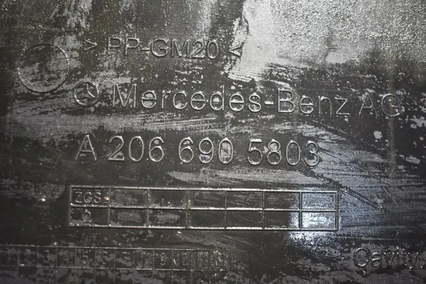OEM A2066905803 Bakre underskydd för Mercedes W206 image 3