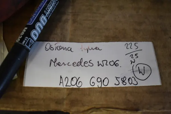 OEM A2066905803 Bakre underskydd för Mercedes W206 image 4