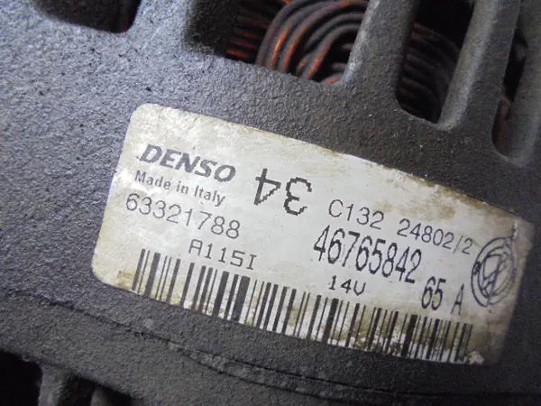 Vaihtovirtageneraattori Fiat 1.2 57KW 46765842 image 7