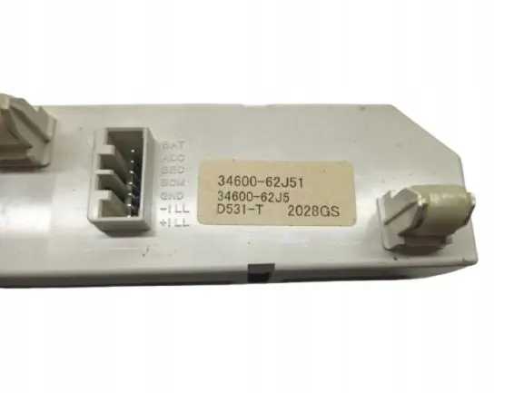 Uhrdisplay Suzuki Swift OEM 34600-62J51 image 3