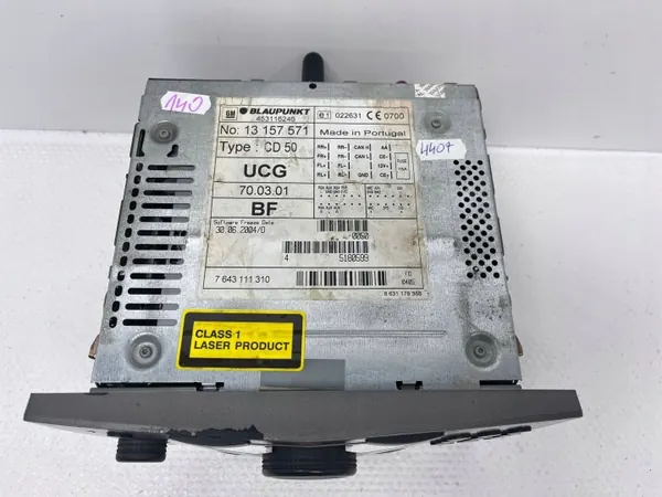 Radio d'origine Opel CD50 avec écran - OEM 13157571 image 9