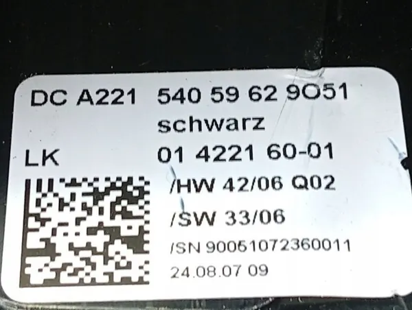 OEM A2215405962 Mercedes Switchenhet Begagnad image 10