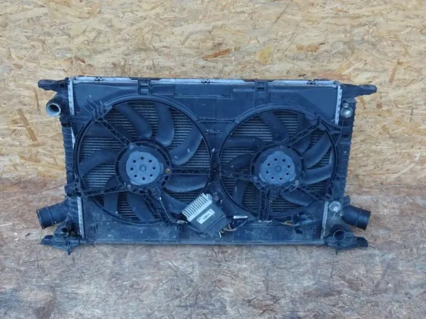 AUDI A4 B8 8K A5 8T 2.7 TDI 3.0 TDI Conjunto de Radiador Ventiladores OEM image 4