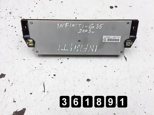 Infiniti G35 displayskärm OEM 27760AM600 image 2