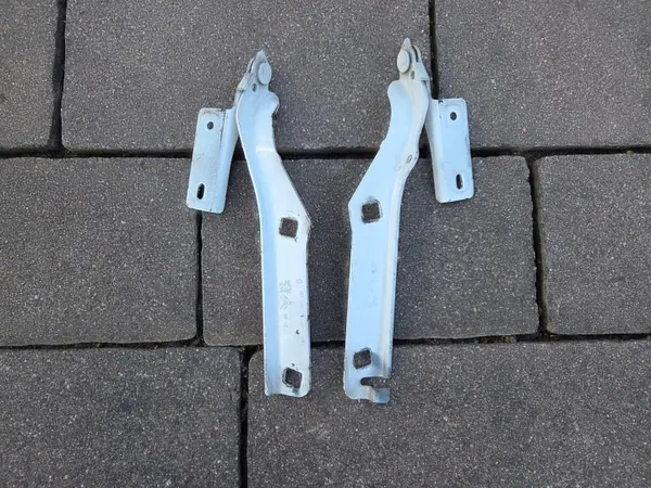 OEM 9680631380/1480 Motorkapscharnieren Set - Wit image 2