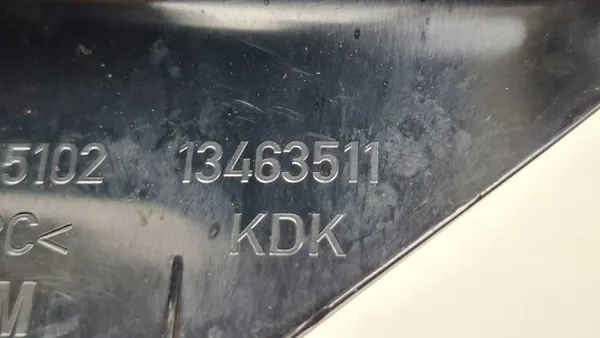 OPEL CROSSLAND X CENTER TUNNEL COVER 13463511 image 5