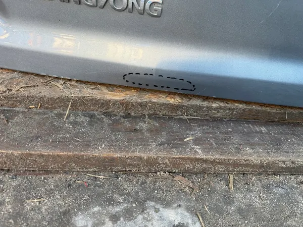 SsangYong Korando C300 IV 19- rear tailgate image 2