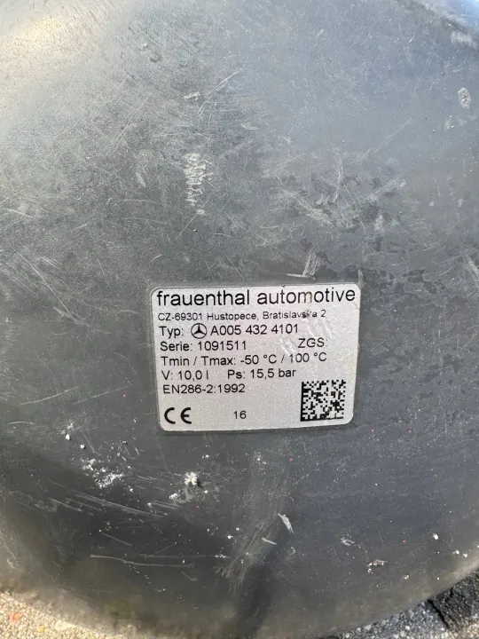 OEM 10L ilmasäiliö Mercedes Atego Axor Actros image 3