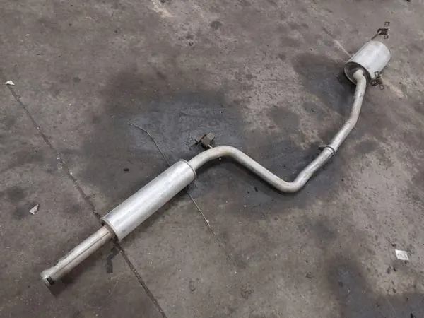 OEM TŁUMIK WYDECH ŚRODKOWY + KOŃCOWY VOLKSWAGEN CADDY II 1.9 D image 3