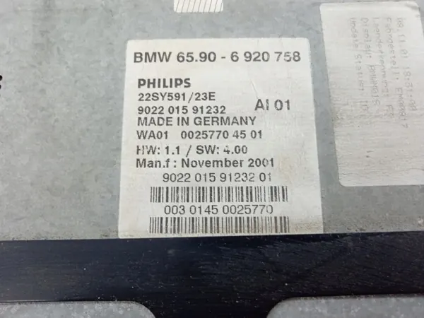 Lecteur CD BMW OEM 6920758 pour E46 E39 E38 image 6