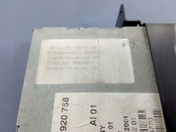 Lecteur CD BMW OEM 6920758 pour E46 E39 E38 image 7