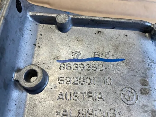 BMW 8639383 Aandrijfassteun Gebruikt image 5