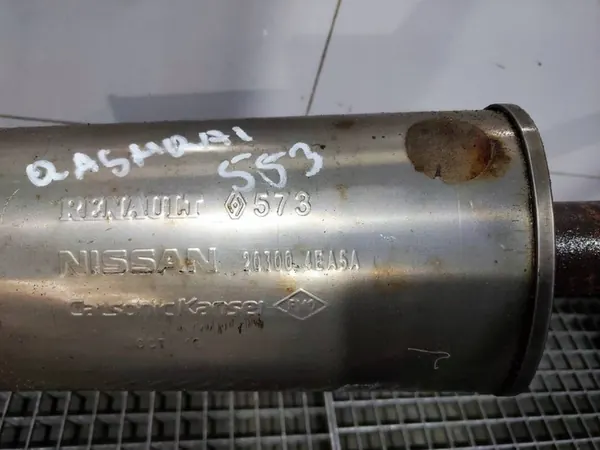 Silencieux central arrière Nissan Qashqai J11 1.3 203004EA5A48 image 4