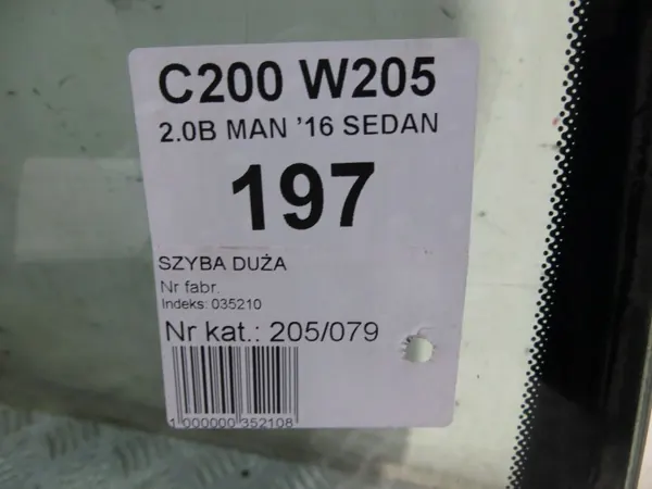Pare-brise avant Mercedes W205 OEM 205/079 Occasion image 6