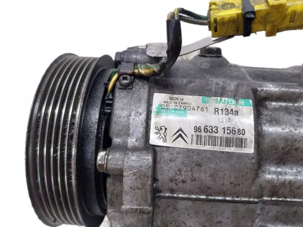 2006 Citroen C6 Compresseur AC 2.7 HDI 9663315680 image 3