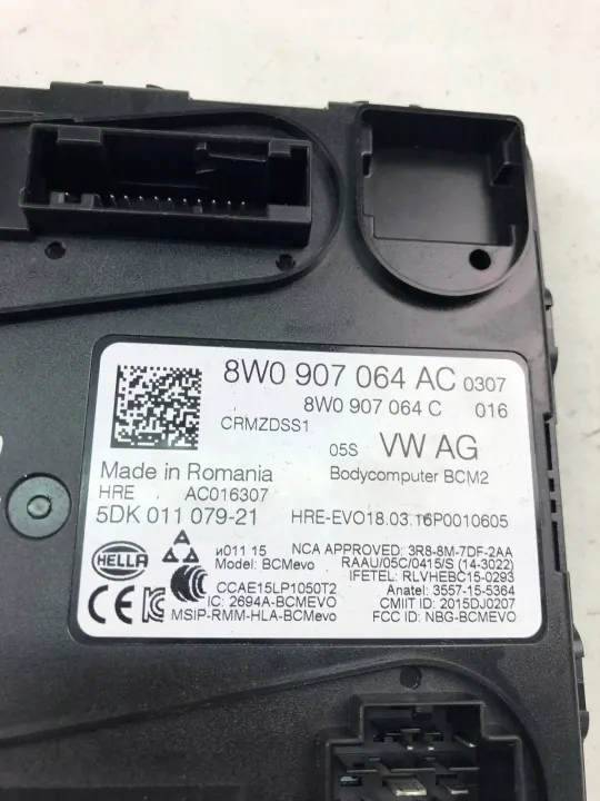 Module Confort Audi A4 OEM 8W0907064AC Occasion image 4