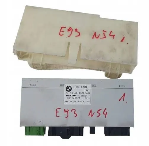 BMW 3 E93 Cabrio Dachmodul OEM 07199882 image 2