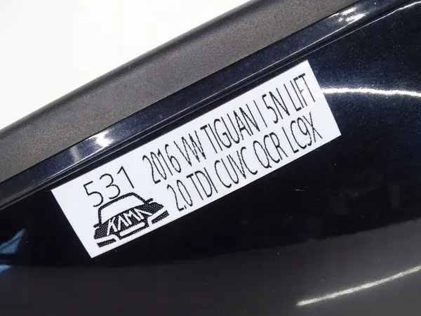 OEM KM18376758493 oikea etupeili VW Tiguan I image 8
