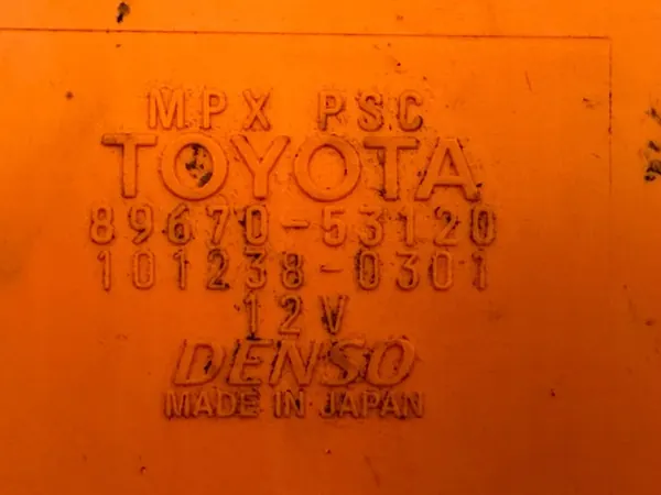 Ohjausmoduuli virtalähde OEM 89670-53120 Lexus IS II image 5