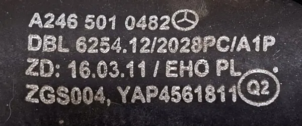 Waterleiding Mercedes B-Klasse W246 A2465010482 image 3