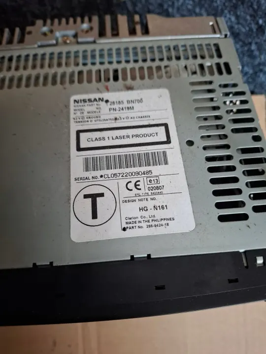 Nissan DVD-byttare Läsare OEM 28185BN700 - Begagnad image 3