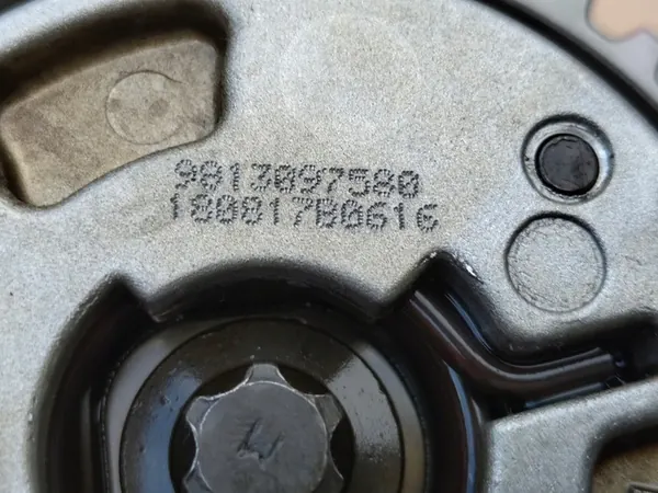 CITROEN C3 III 1.2 VTI Eje de escape Rueda Vario OEM image 9