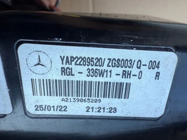 Rechter LED-lamp Mercedes E-Klasse W213 Lift Sedan OEM image 4