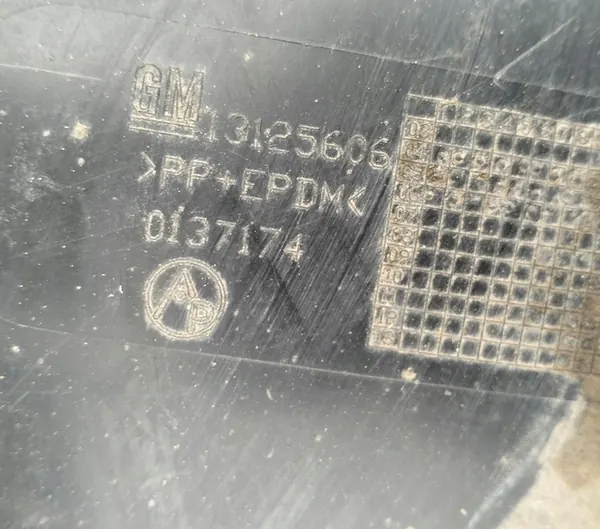 Complete Left Front Wheel Arch Opel Astra H III image 7