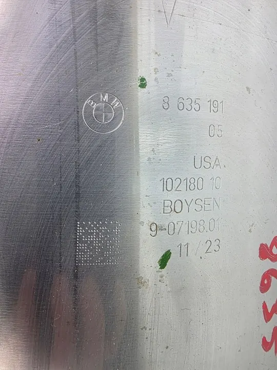 Silenciador central escape OEM 8635191 para BMW X5/X6 image 4