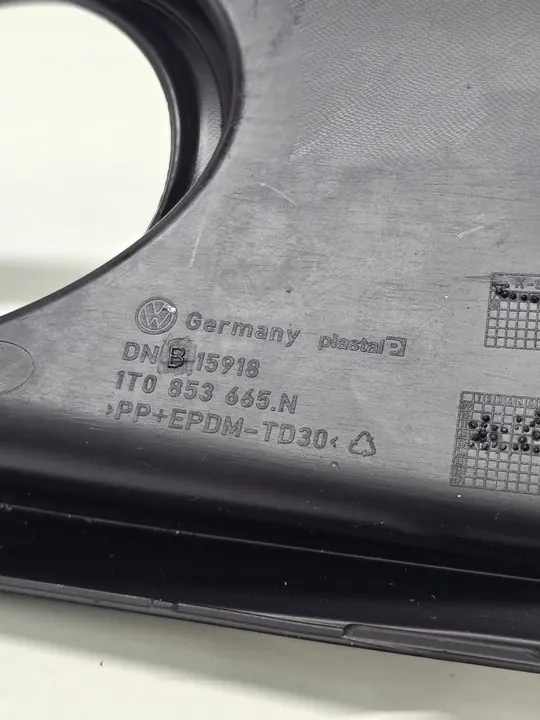 Griglia Paraurti Sinistra Originale VW Caddy Touran 1T0853665N image 3