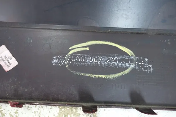 VW Golf VII voorbumper OEM 5G0807221FL - Gebruikt image 10