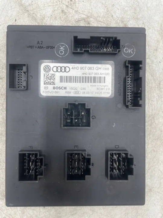 Módulo Conforto Audi A6 C7 OEM 4H0907063GH image 2