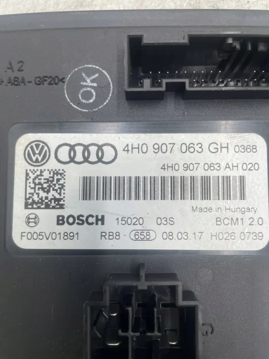Módulo Conforto Audi A6 C7 OEM 4H0907063GH image 5