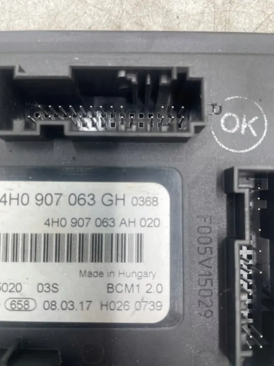 Módulo Conforto Audi A6 C7 OEM 4H0907063GH image 7