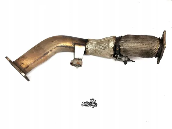 Exhaust Manifold Pipe Braided Damper CVU Audi A6 C7 3.0 TDI PART-01376 image 2