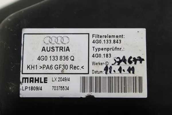 Audi A6 A7 Luftfilterhus OEM bt-cars-23328 image 5