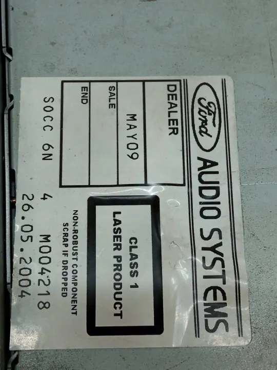Radio Ford OEM 3M5F18C821BE para C-MAX I (2003-2010) image 4